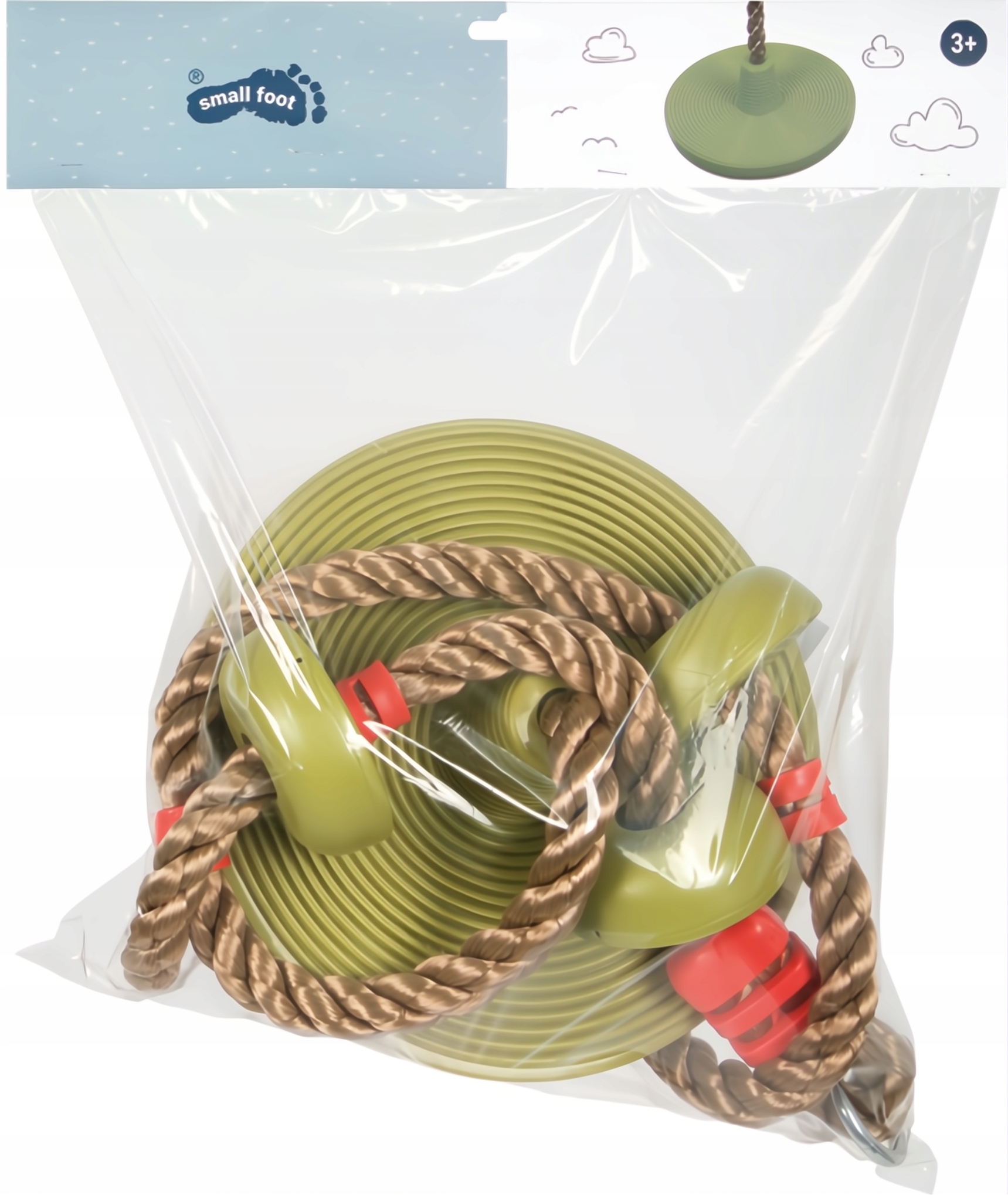 MOCNA LINA DO WSPINACZKI WSPINACZKOWA HUŚTAWKA 2w1 190 CM PLAC ZABAW Marka Small Foot