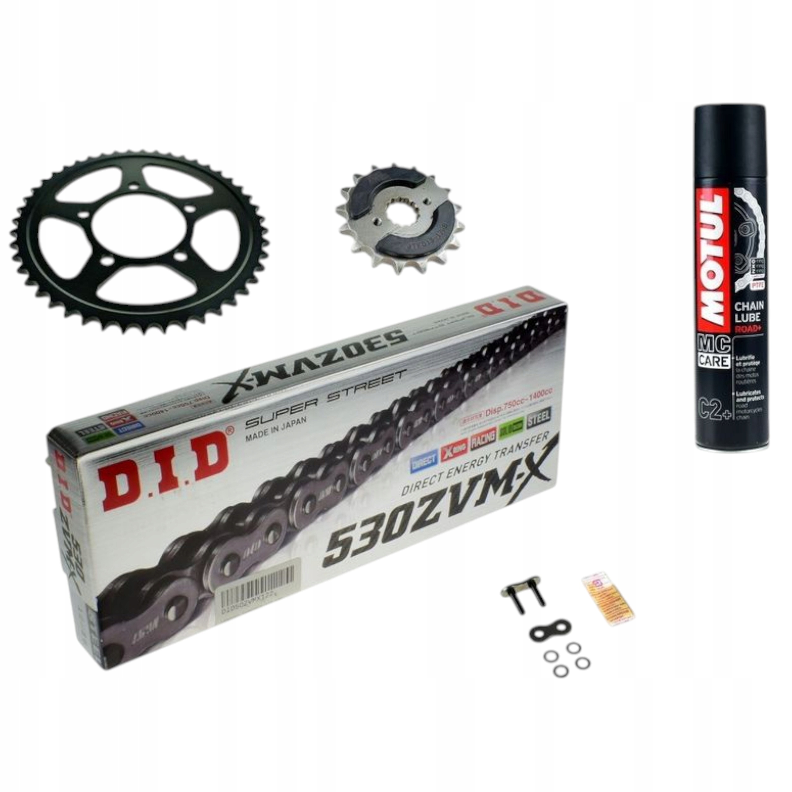 Pohon Yamaha YZF-R1 09-14 r. DID Jt Nejvýkonnější pohonná sada