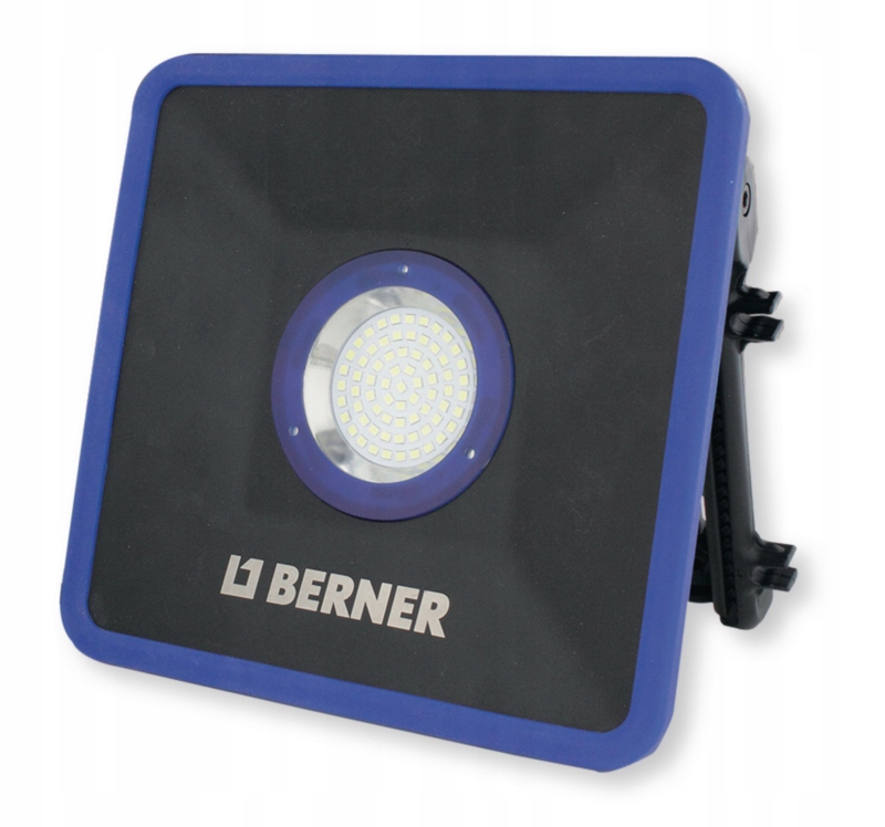 Berner Pocket LED Flood Light - 10W, 1000 Lumen, Wiederaufladbar, IP65, Mit Magnet