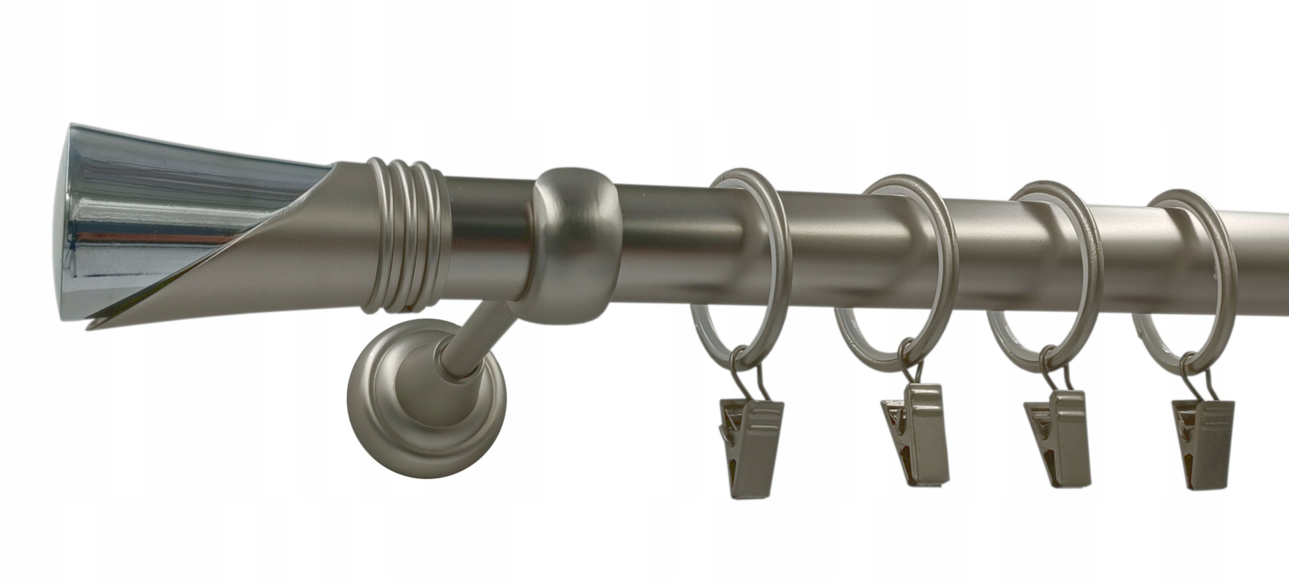 Garnýž fi25mm Satén 160cm Vega