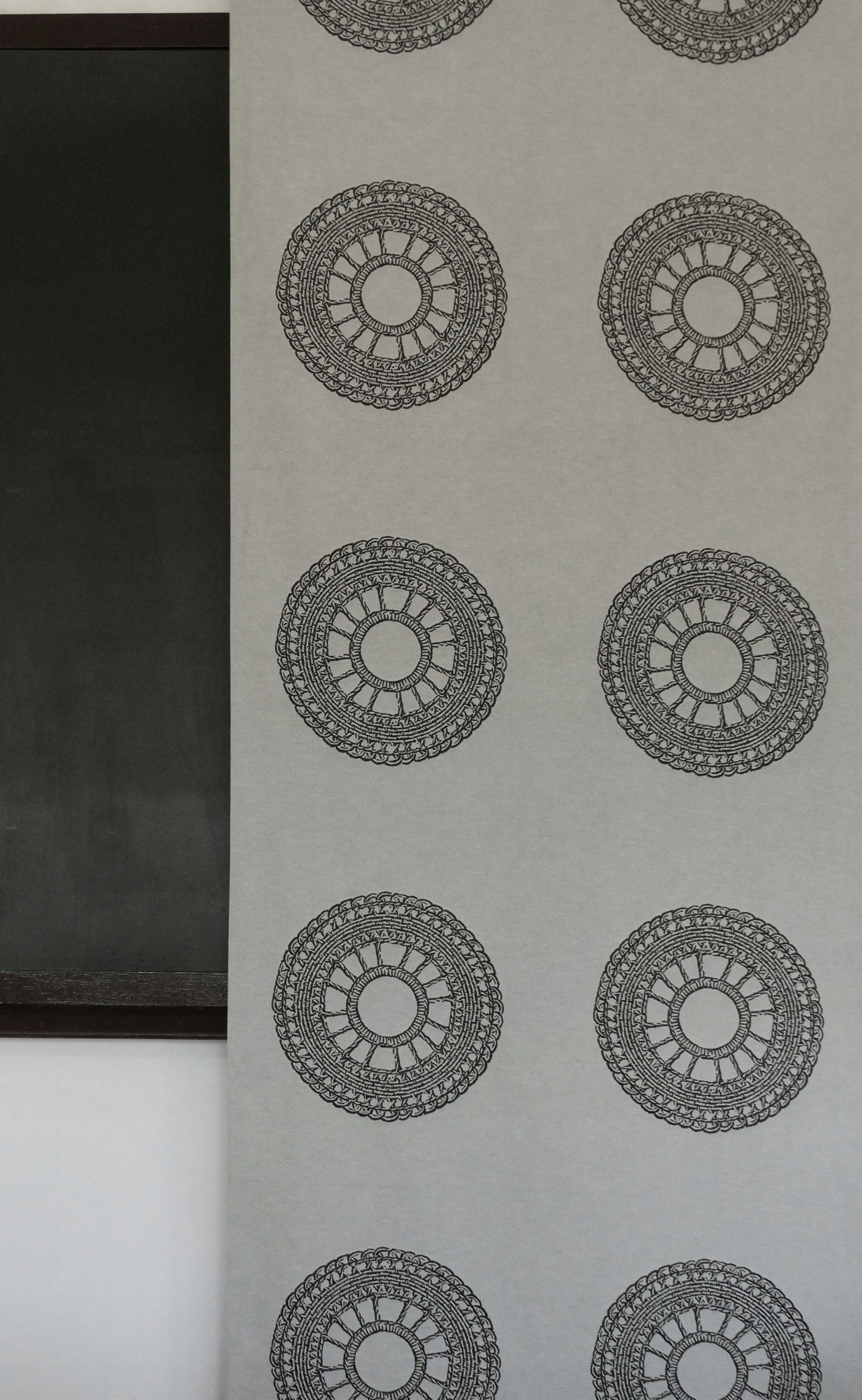 

Mg Tk zasłonowa Serwety Folk 1A Popiel 185cm pol