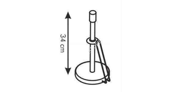 Stalowy stojak na papierowe ręczniki kuchenne Rodzaj stojak
