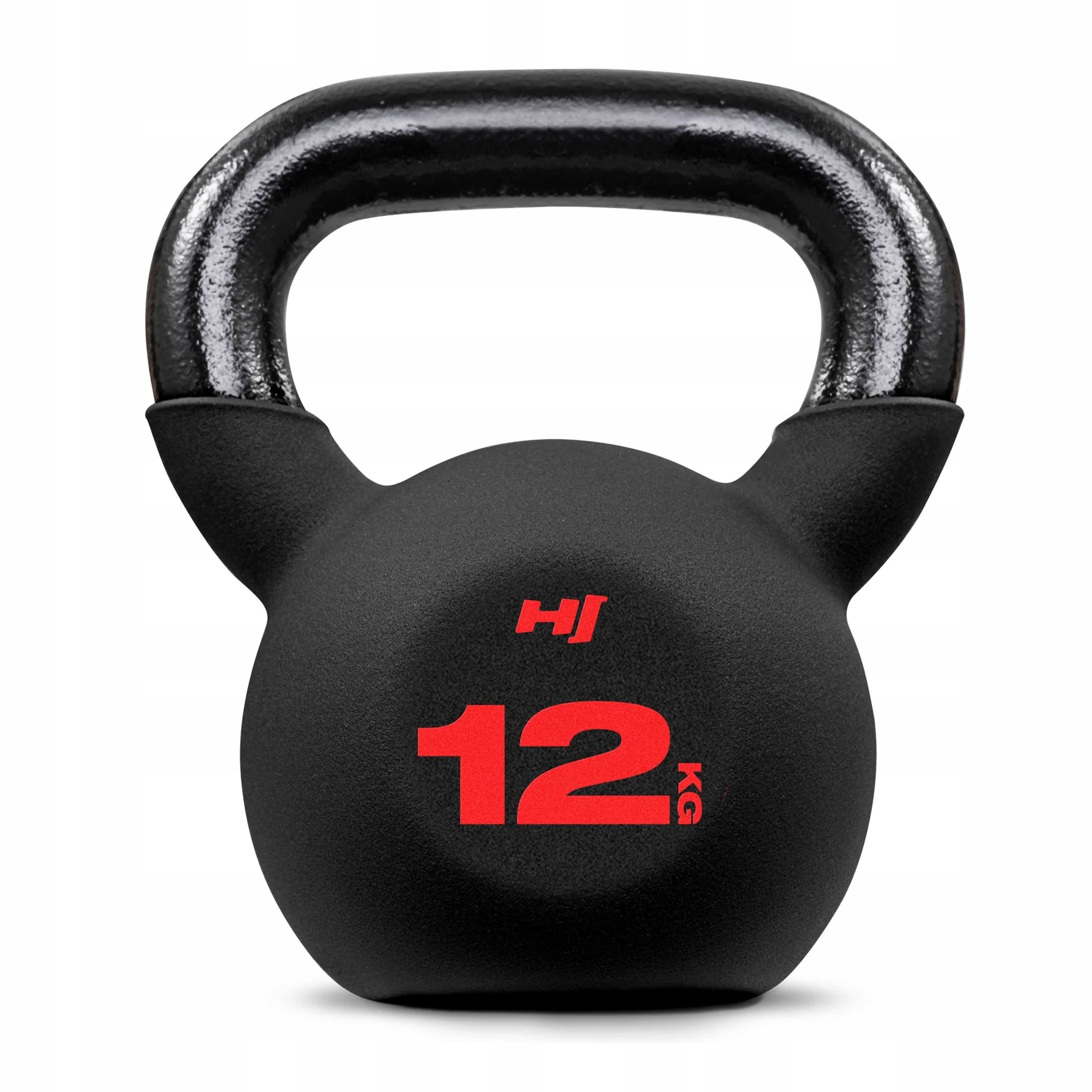 Kettlebell 12 kg żeliwna odważnik do ćwiczeń trening siłowy fitness hantel