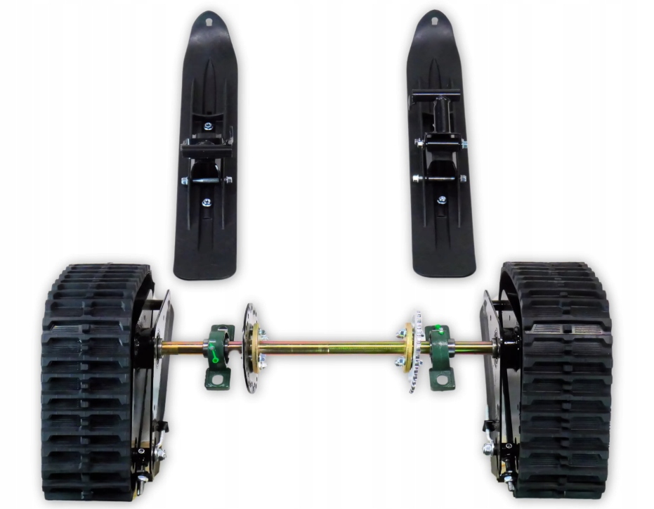 Snežný pásový pohonný set s lyžinami a osou Stm 01