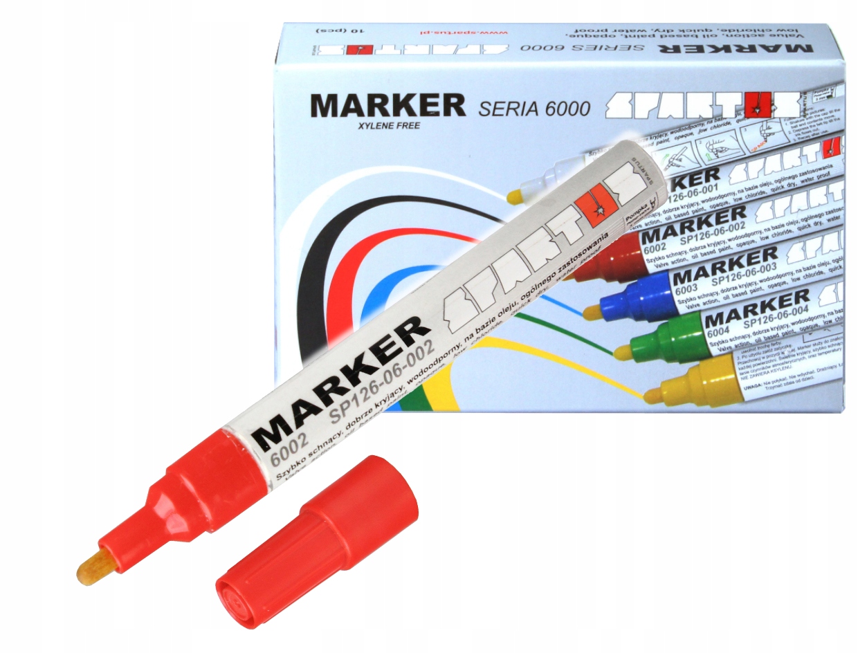 

Marker Spawalniczy 3mm 6002 Spartus Czerwony