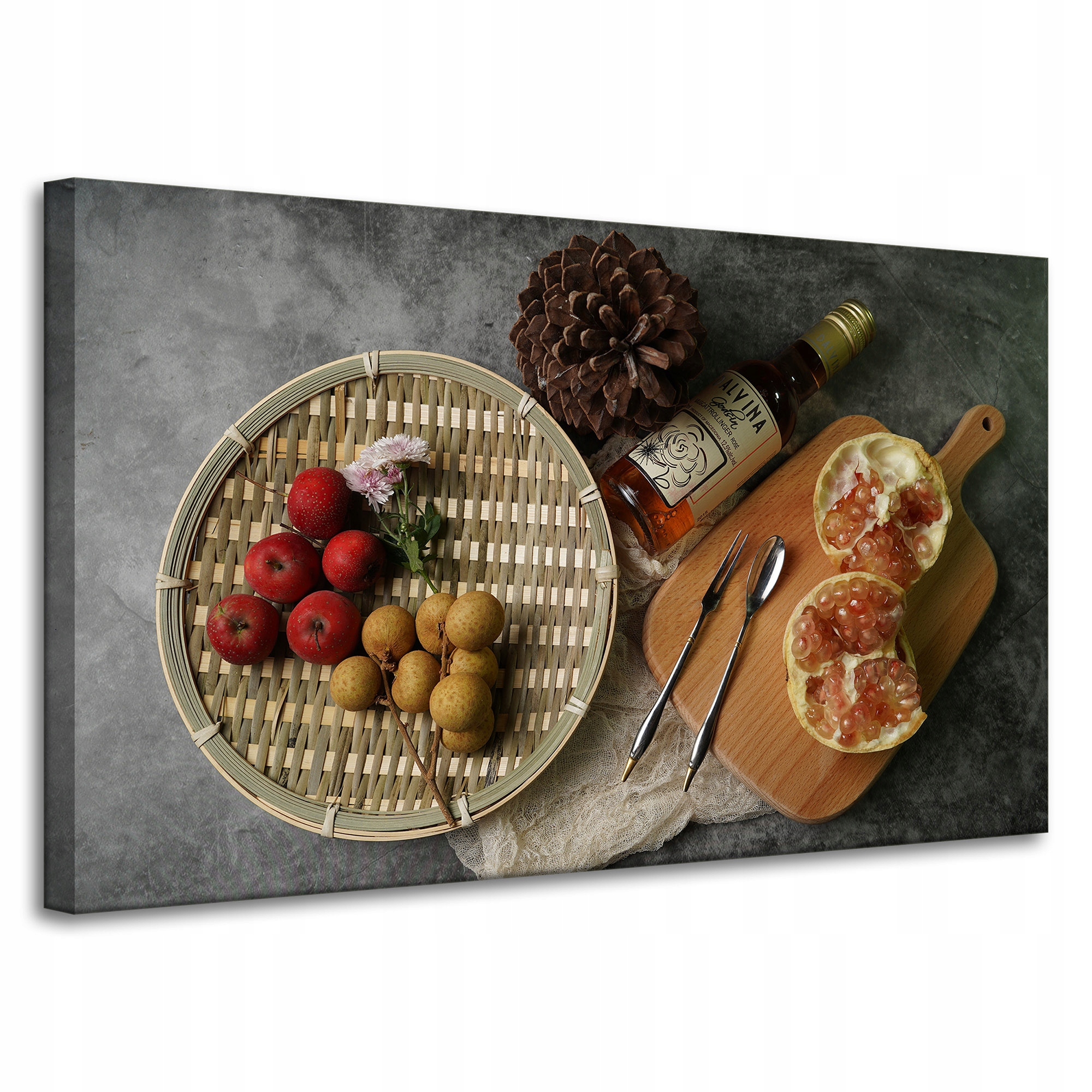 Obraz Canvas Kuchyně Patera s ovocem 100x60 cm