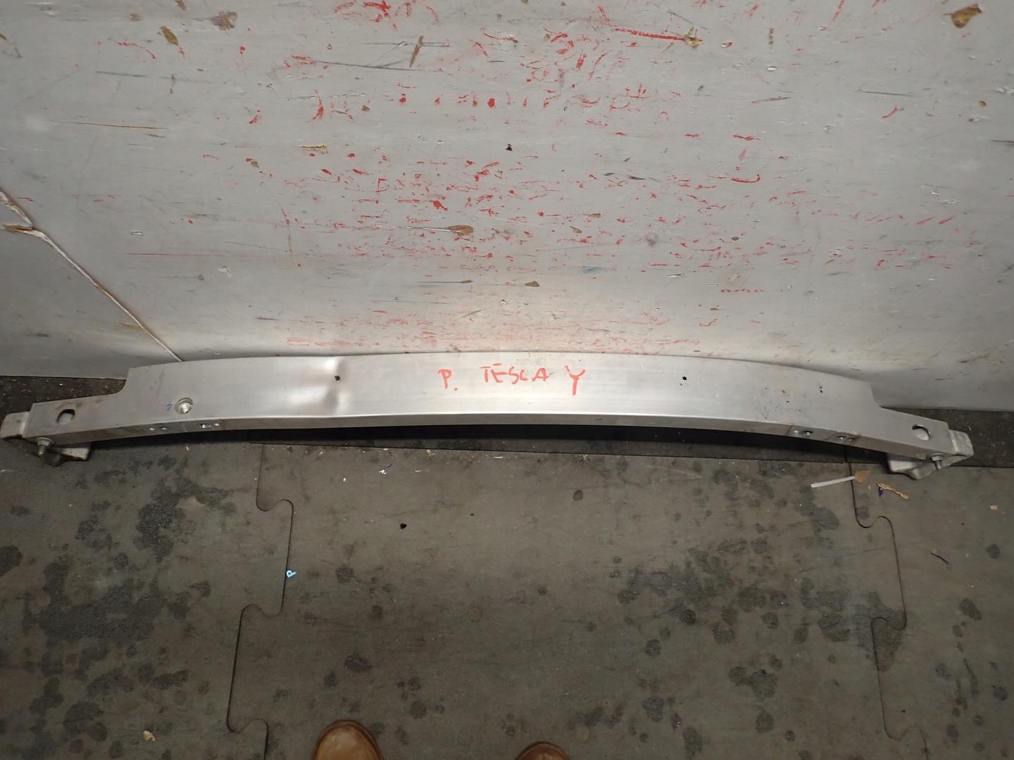 sider below bumper front TESLA Y 2021