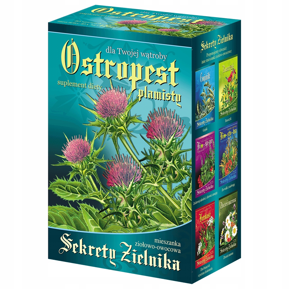 

Ostropest Plamisty Fix Herbata 40 Sasz