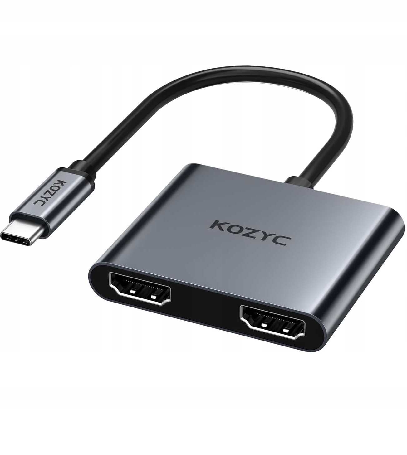 Adapter USB C Na Dual HDMI KOZYC Splitter 4K 60Hz MST Windows MacBook