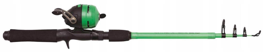 Kinetic Zestaw Dla Dzieci Zielony 1,65m/4-21g/5sec/0,25mm-110m