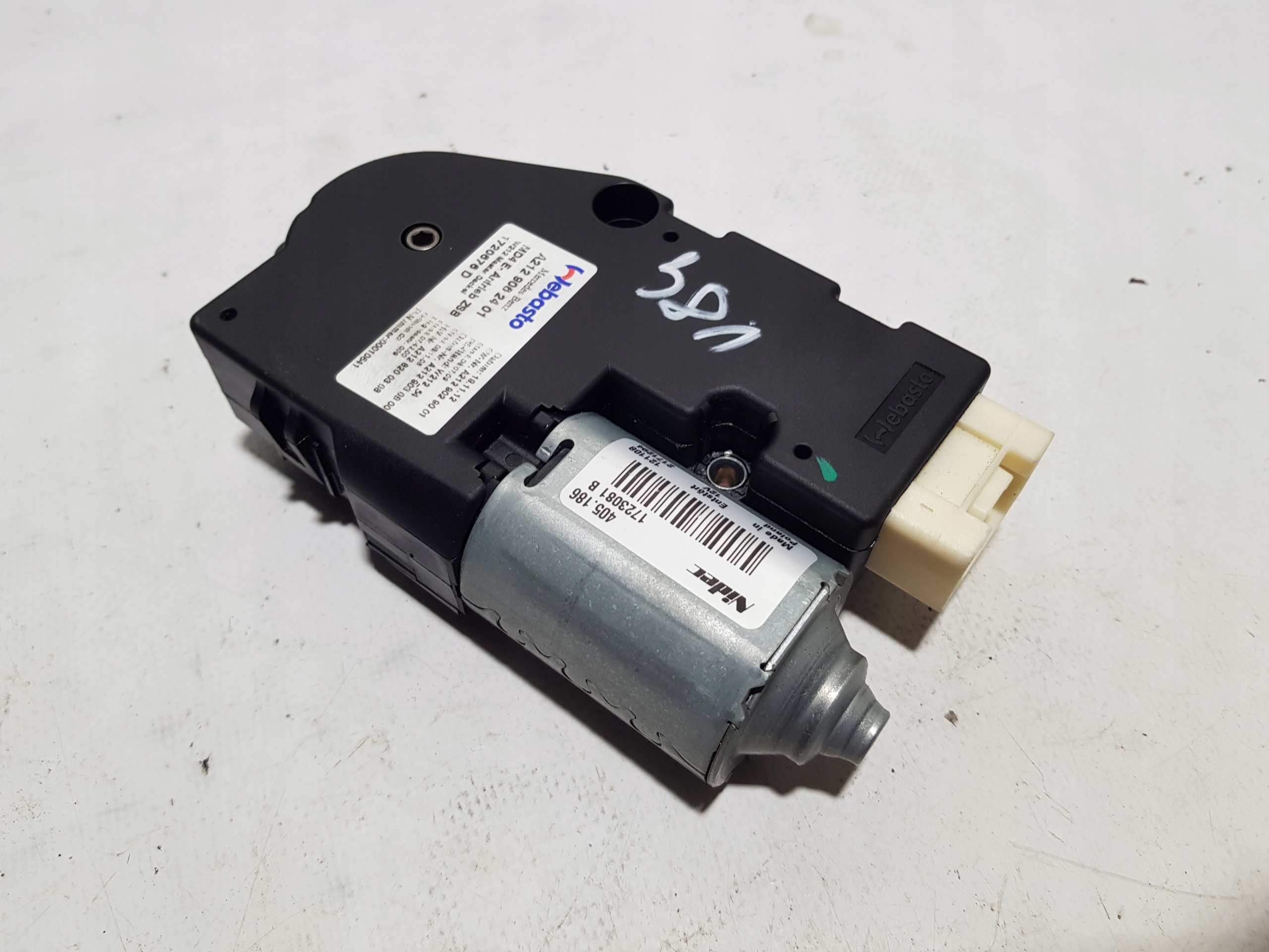Motor Schiebedach MERCEDES W207 W212 2129062401