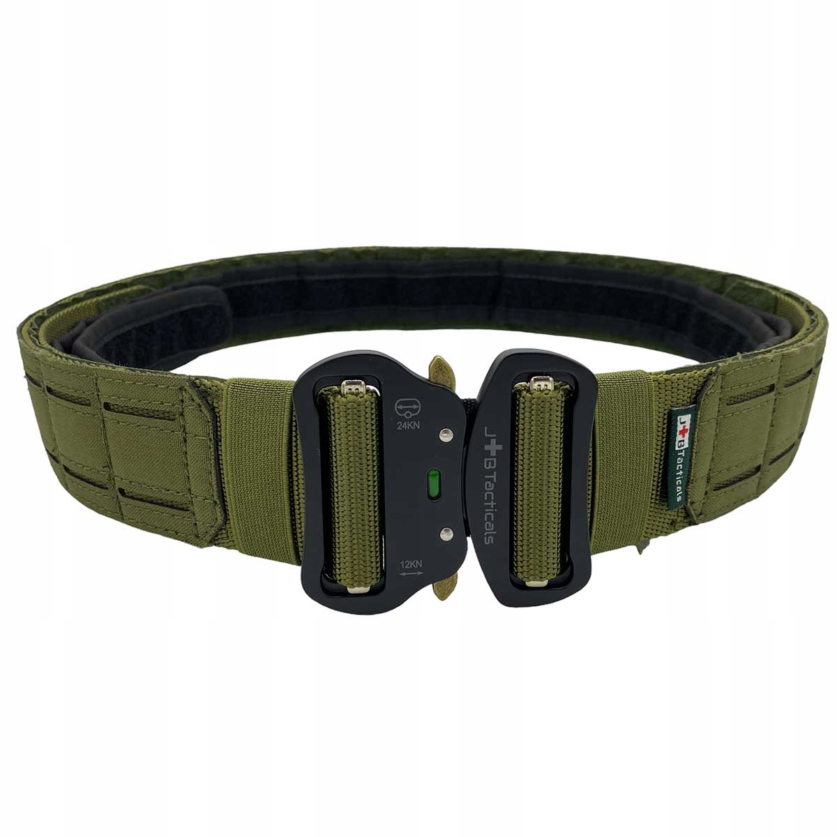 Pas taktyczny Jb Tacticals podwójny Molle rozmiar uniwersalny zielony