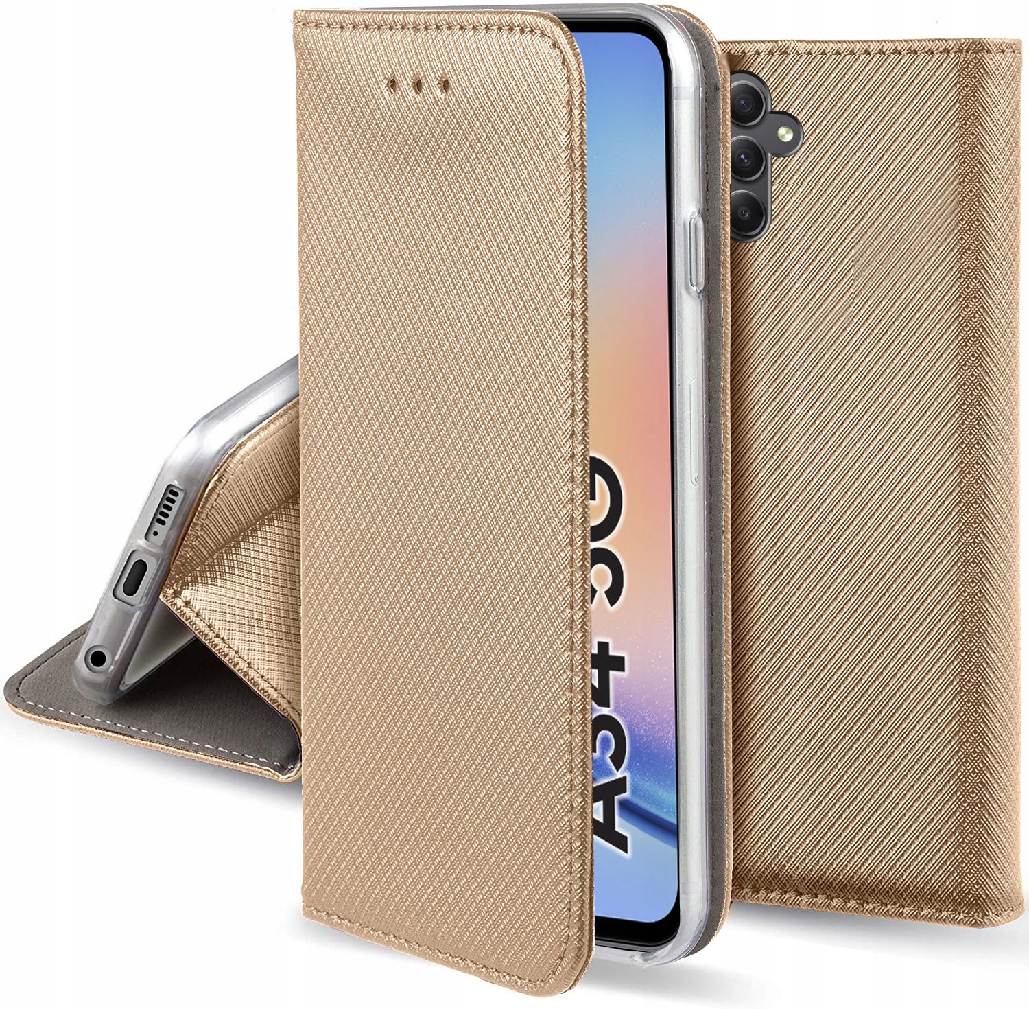 

Etui S-magnet +szkło do Samsung Galaxy A34 5G