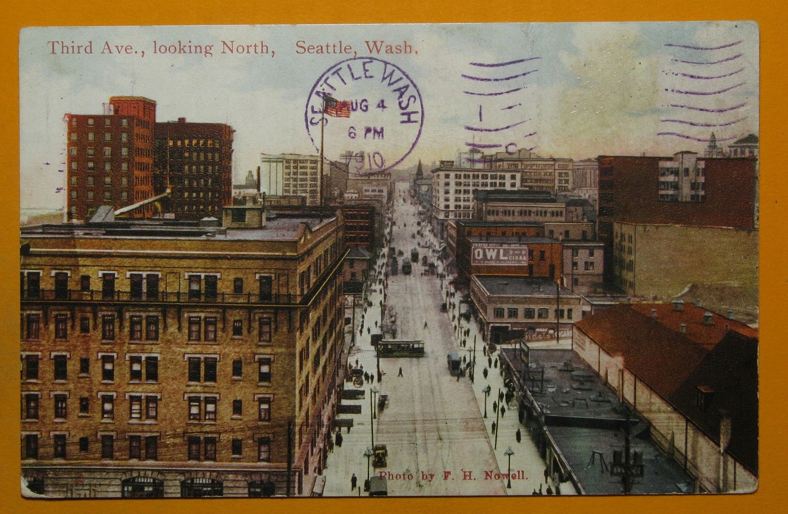 275692, USA, Seattle, obieg 1910