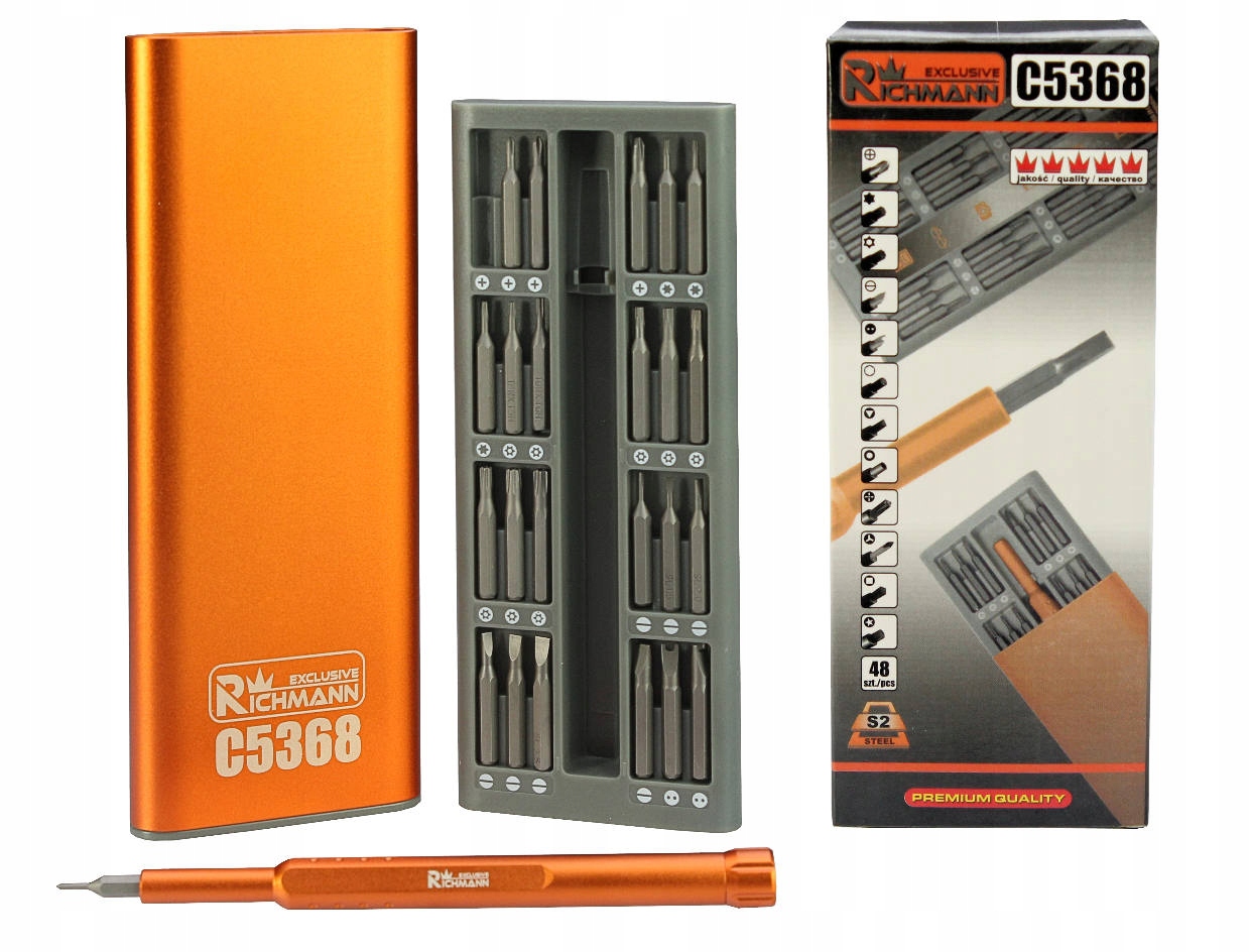 

Wkrętaki Precyzyjne 49 Elem C5368 Richmann
