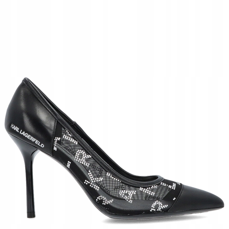 Prémiové lodičky Karl Lagerfeld Sarabande KL30925A Černé 36