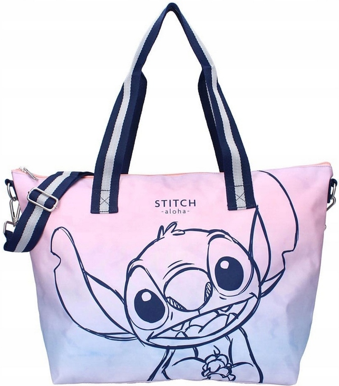 Školní Taška Rameno Nákupní Taška Shopper Lilo Stitch Nákupní Stich