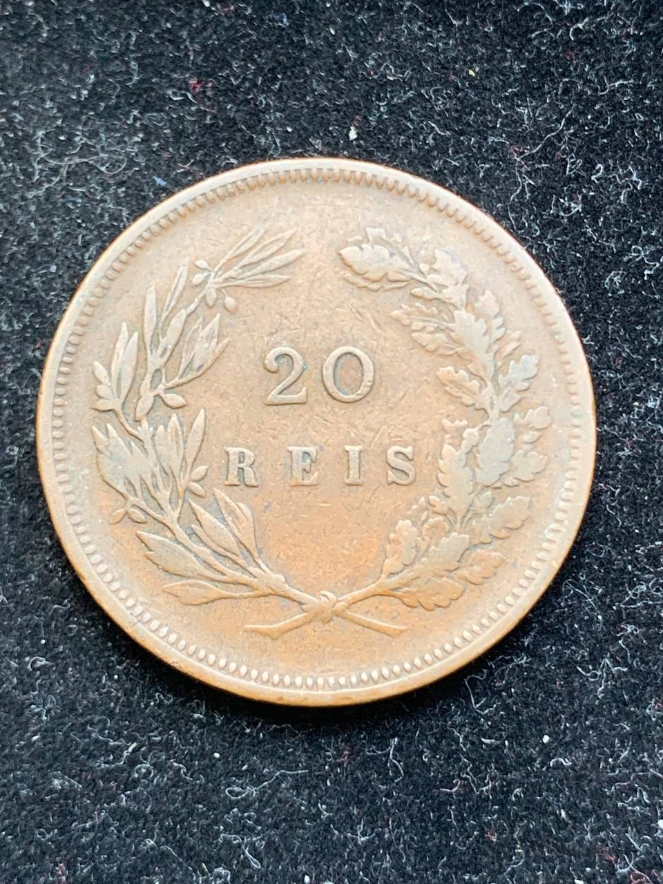 Portugalia 20 reis 1891