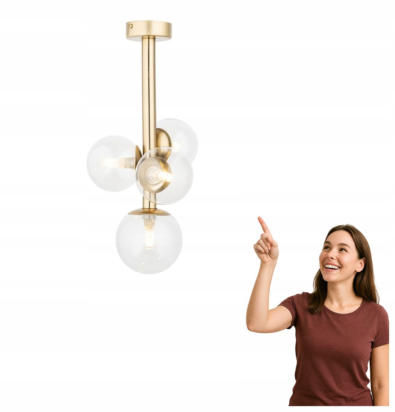 Stropná lampa Perla Lux 4 40853 Sigma Lighting