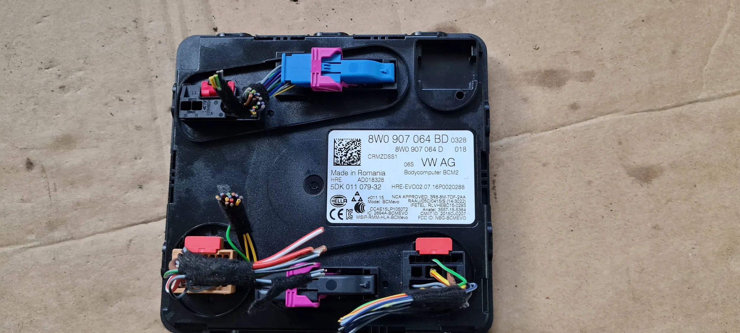 Q7 4M II module control unit KOMFORTU BCM 8W0907064BD Q5 80A