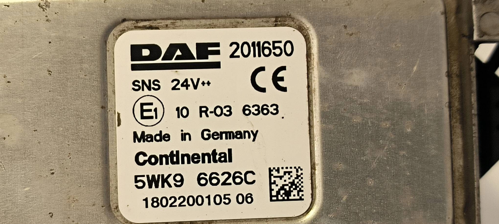 SONDA LAMBDA 5WK96626C DAF 75.310