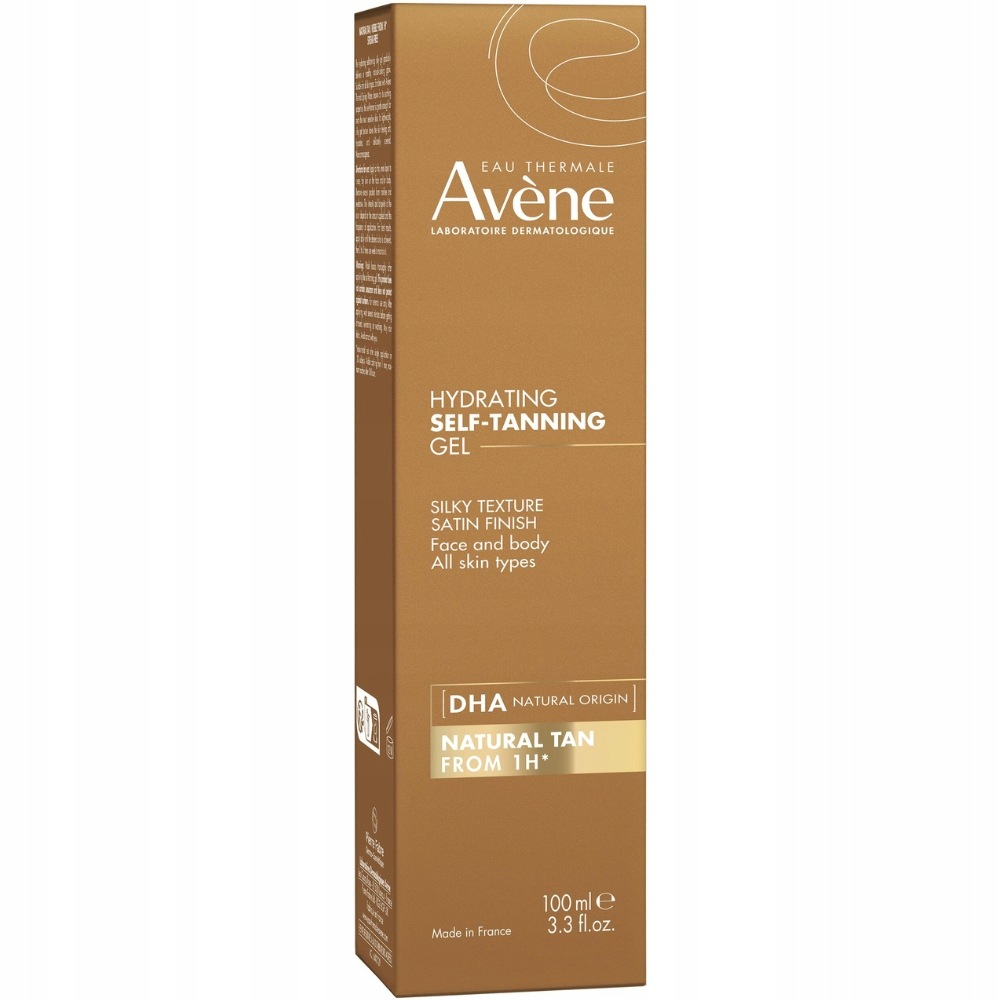 Avene Sun Nawilżający żel samoopalający do skóry wrażliwej 100ml