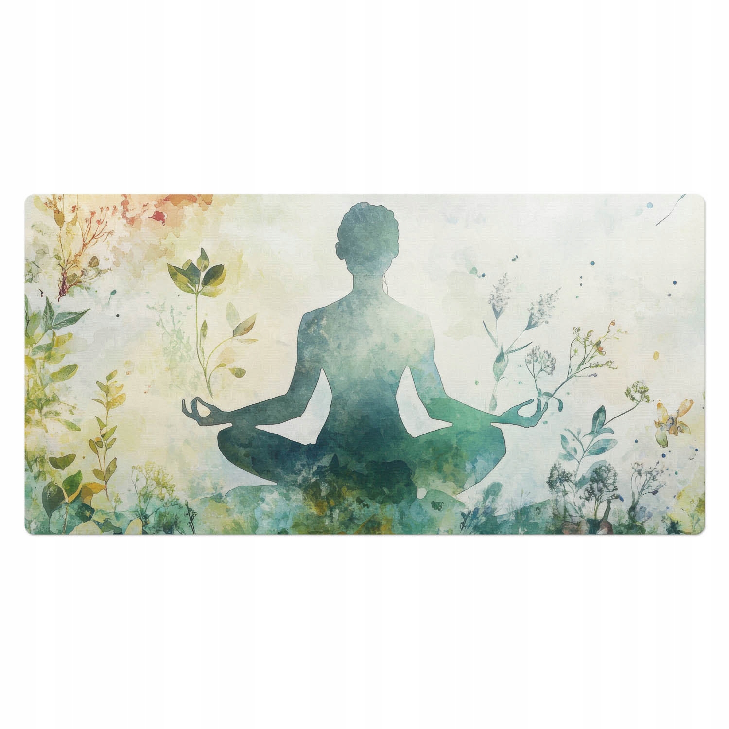Dekorativní podložka na stůl pro hráče Klid v prostředí přírody 100 x 50 cm