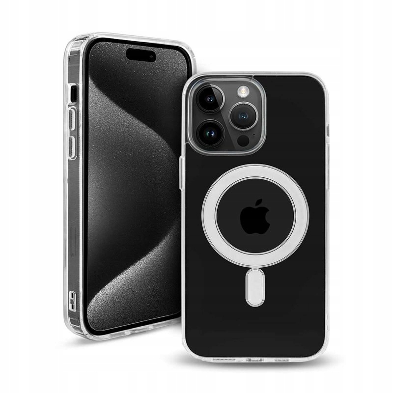 Etui Magsafe do Samsung S24 Ultra przezroczysty