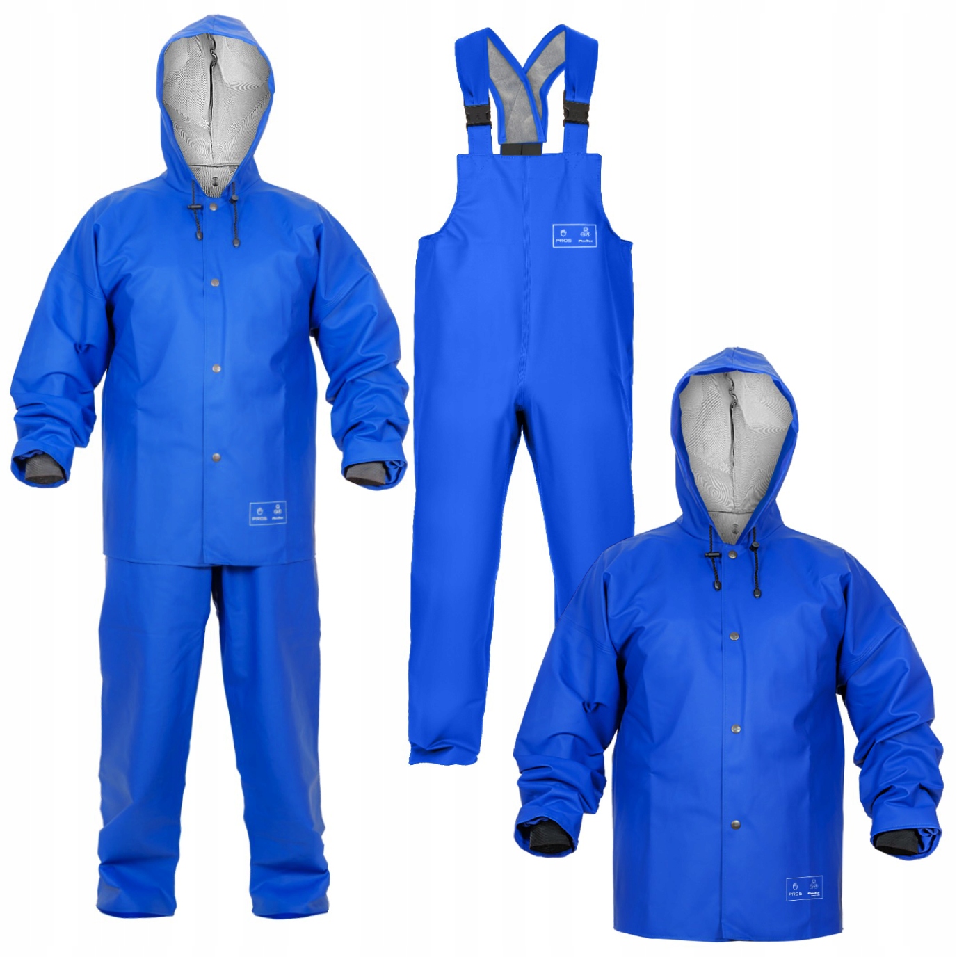 Komplet Przeciwdeszczowy Roboczy Pros Model 101/001 54/L Niebieski