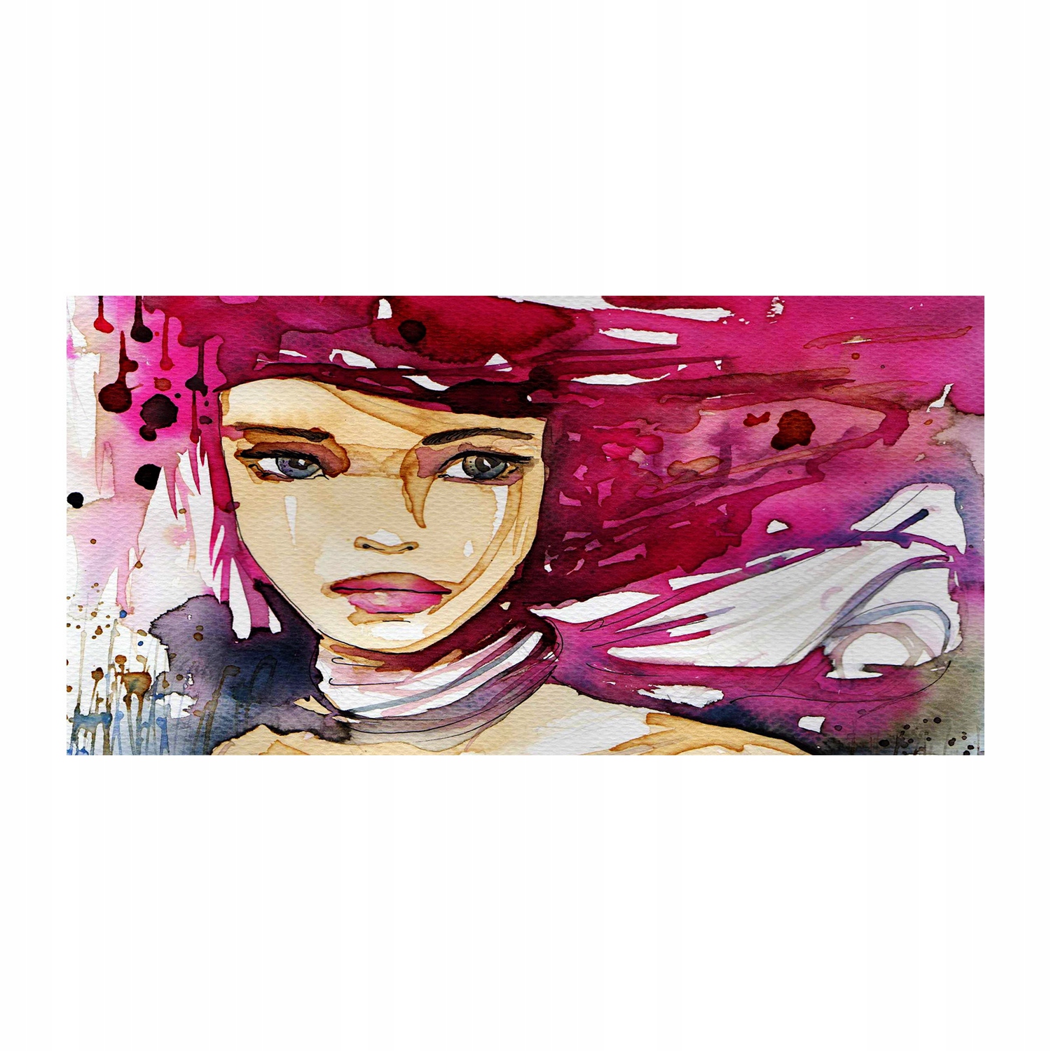 

Foto-obraz akrylowy Abstrakcja kobieta 140x70 cm
