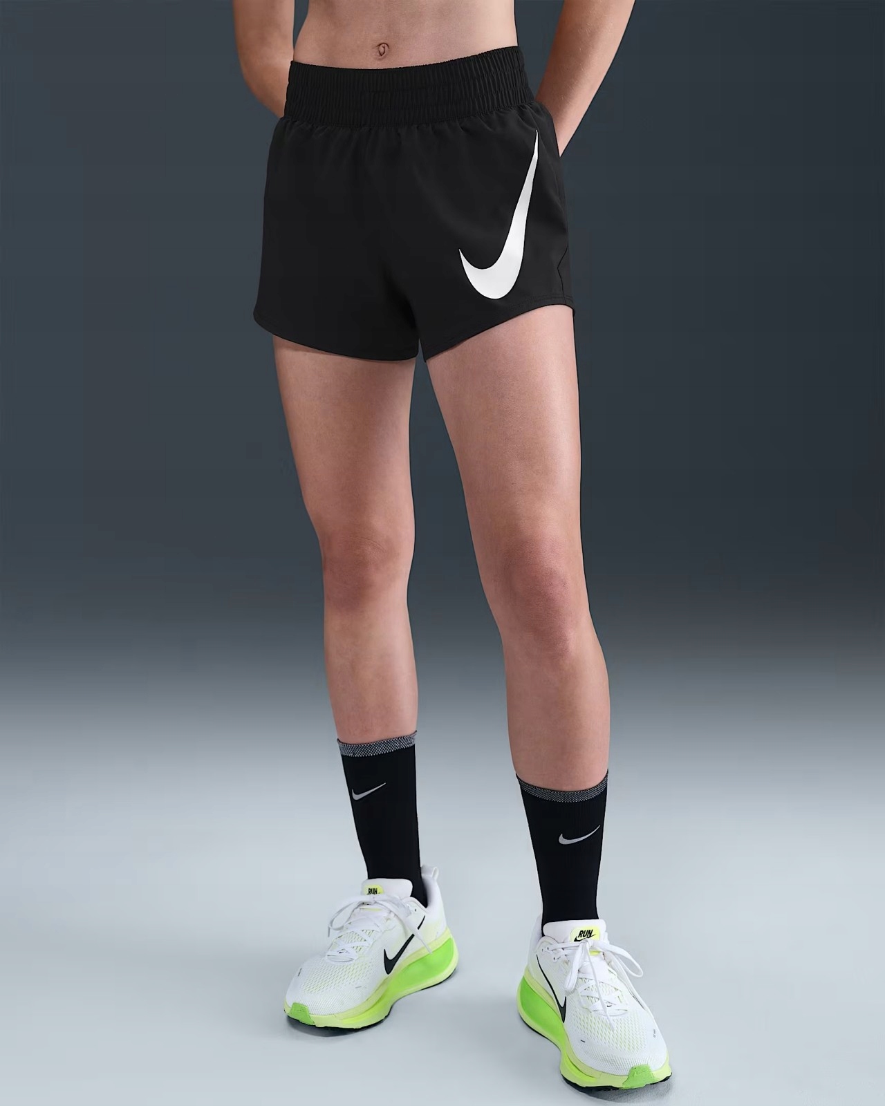 Dámské šortky Nike One Swoosh Womens Dri-FIT Mid-Rise Loose 3 Brief-Lined