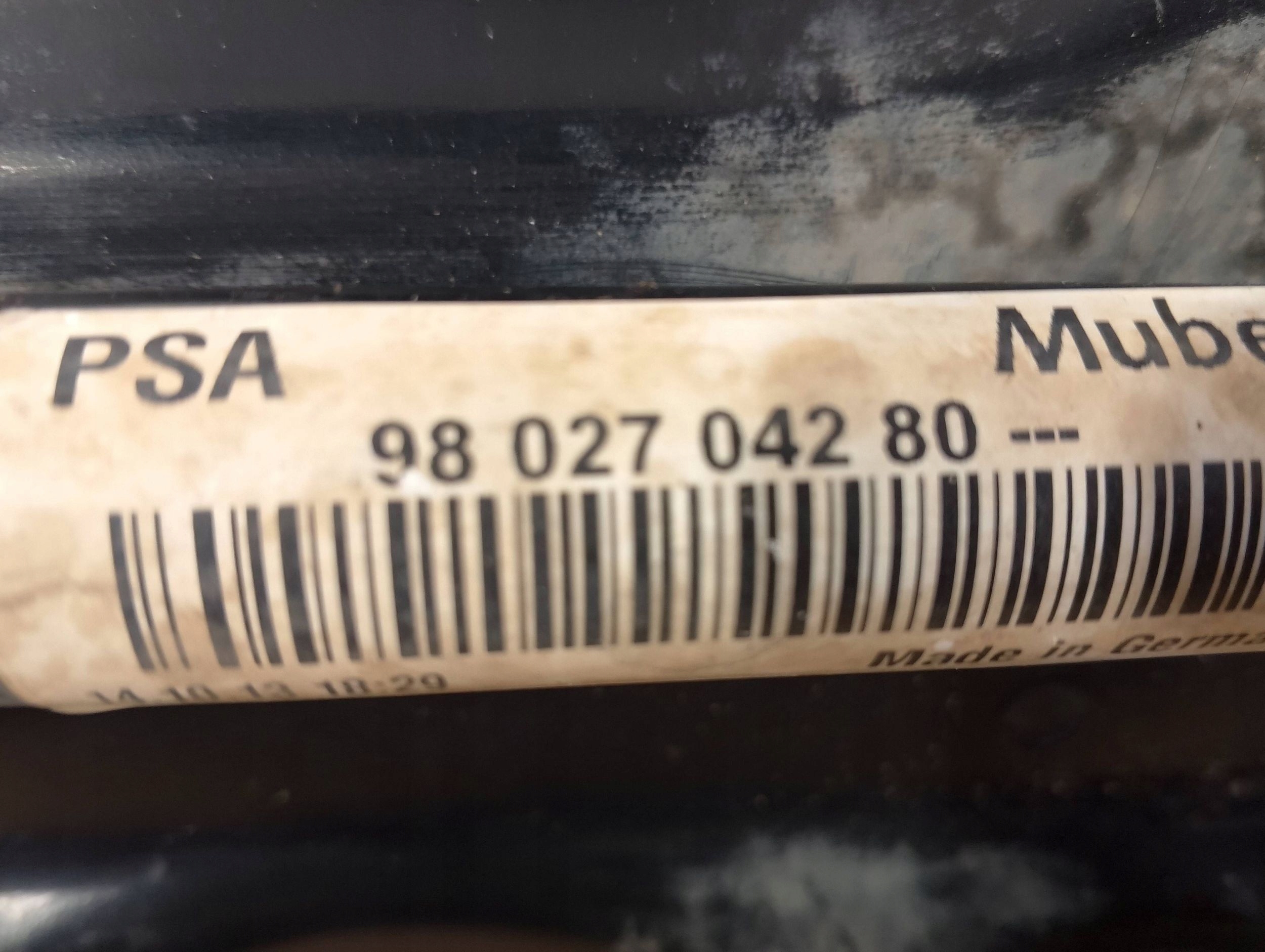 Peugeot 308 II T9 axle beam front (K222)