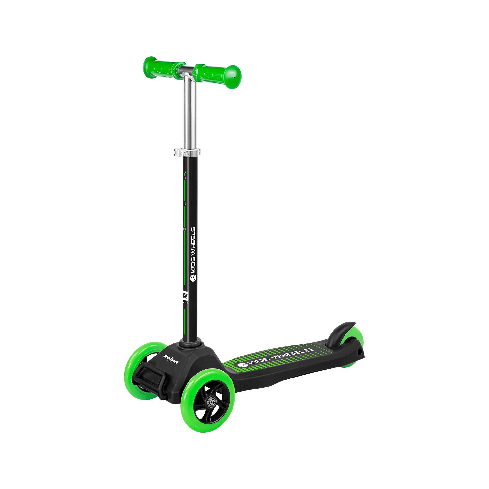 Hulajnoga trójkołowa Rebel Kids Wheels Green