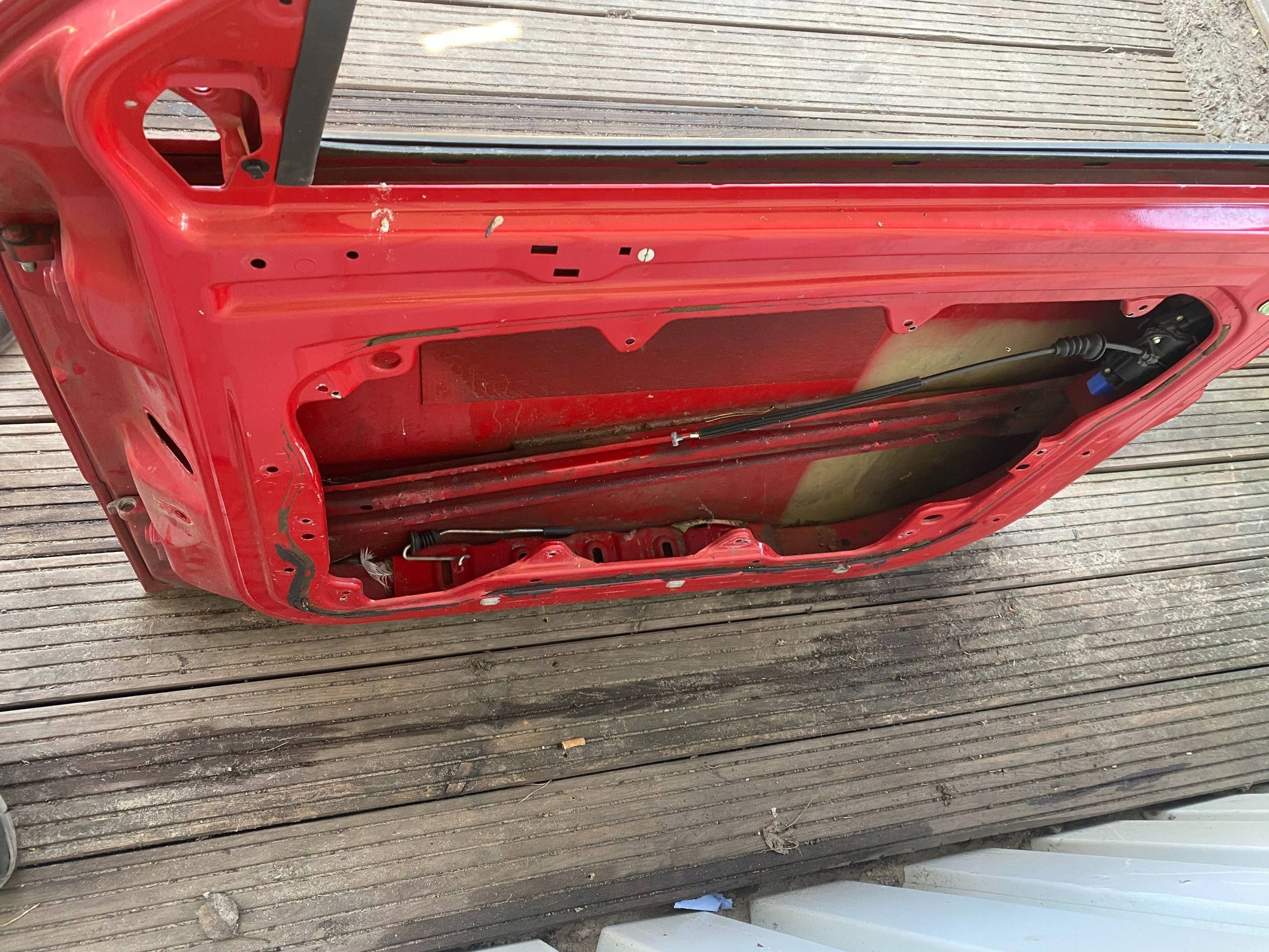 SKODA FABIA and HB door right front front 8151 red