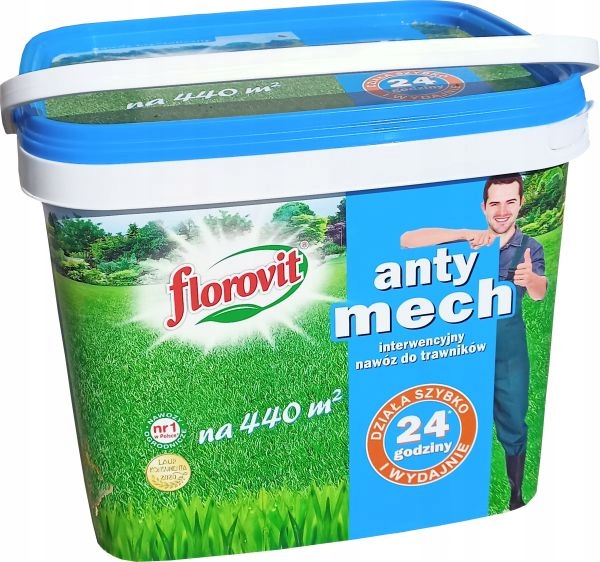 

Nawóz interwencyjny do trawników Florovit antymech