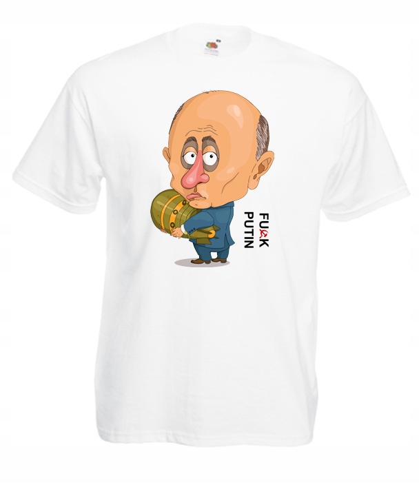 

M Koszulka Męska Putin Wojna Ukraina Zelensky
