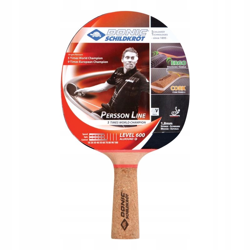 Pálka na stolní tenis Donic Persson 600