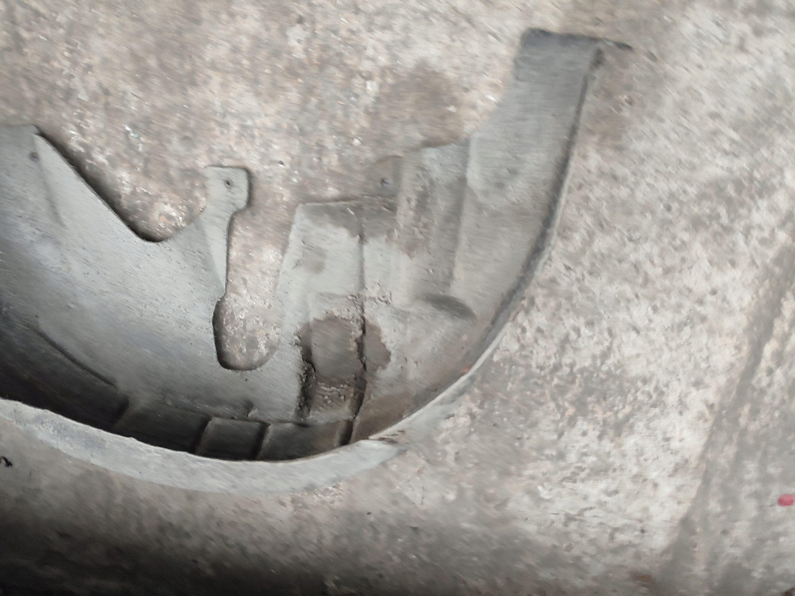 mudguard right rear part right rear. volkswagen jetta VI