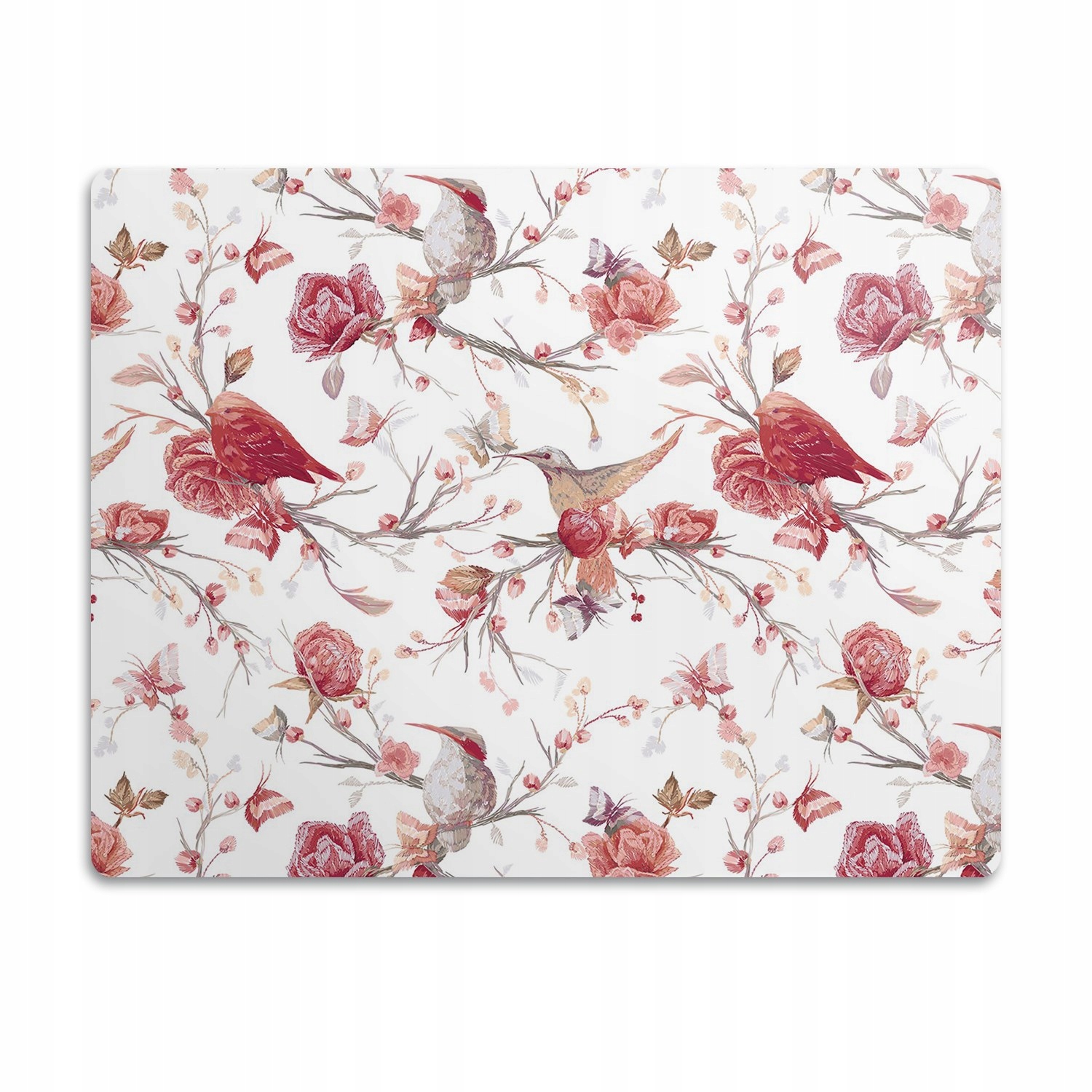 Levně Ochranná podložka pod misku Rudí ptáci 60x40