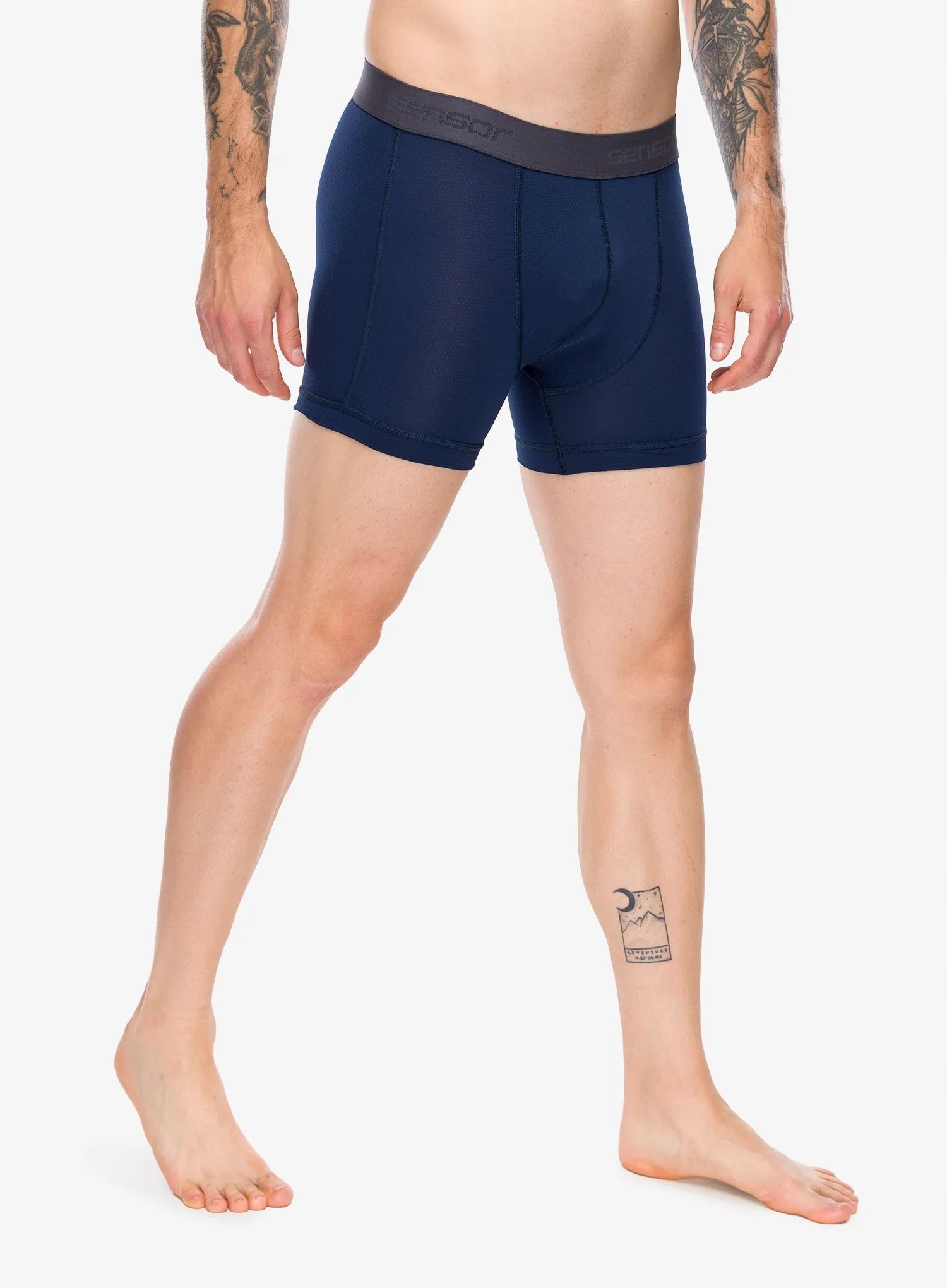 Termoaktivní boxerky Sensor Coolmax Tech Boxers deep blue L