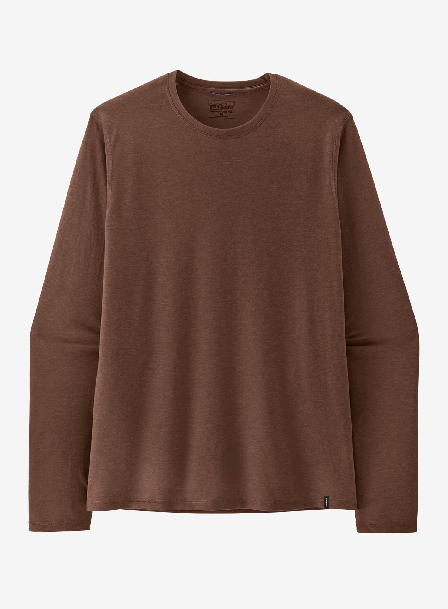 Bluza bez kaptura Patagonia L/s Cap Cool Trail Shirt berm brown M