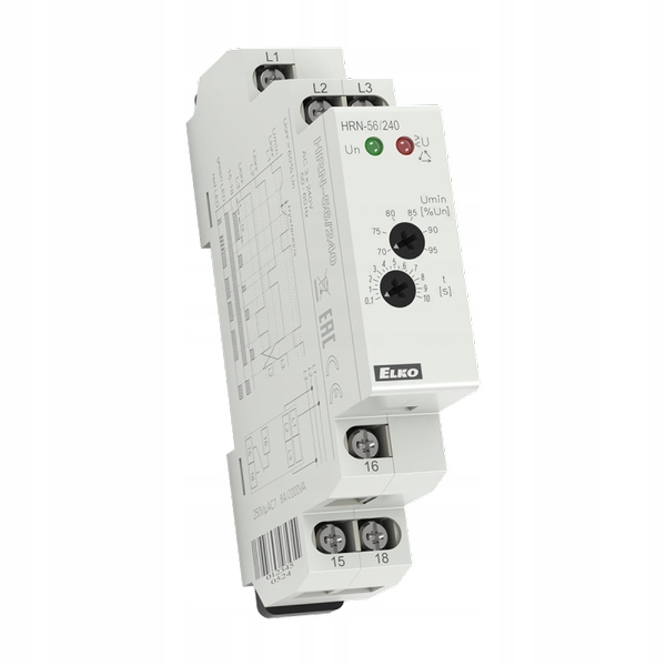 Elko Relé Pro Sledování Napětí HRN-56/208
