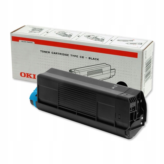 Toner Oki C5100 42127408 K Originál Black C5100 C5200 C5300 C5400