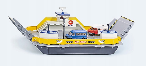 

Siku 1750 Prom Statek 2 samochody 1:50