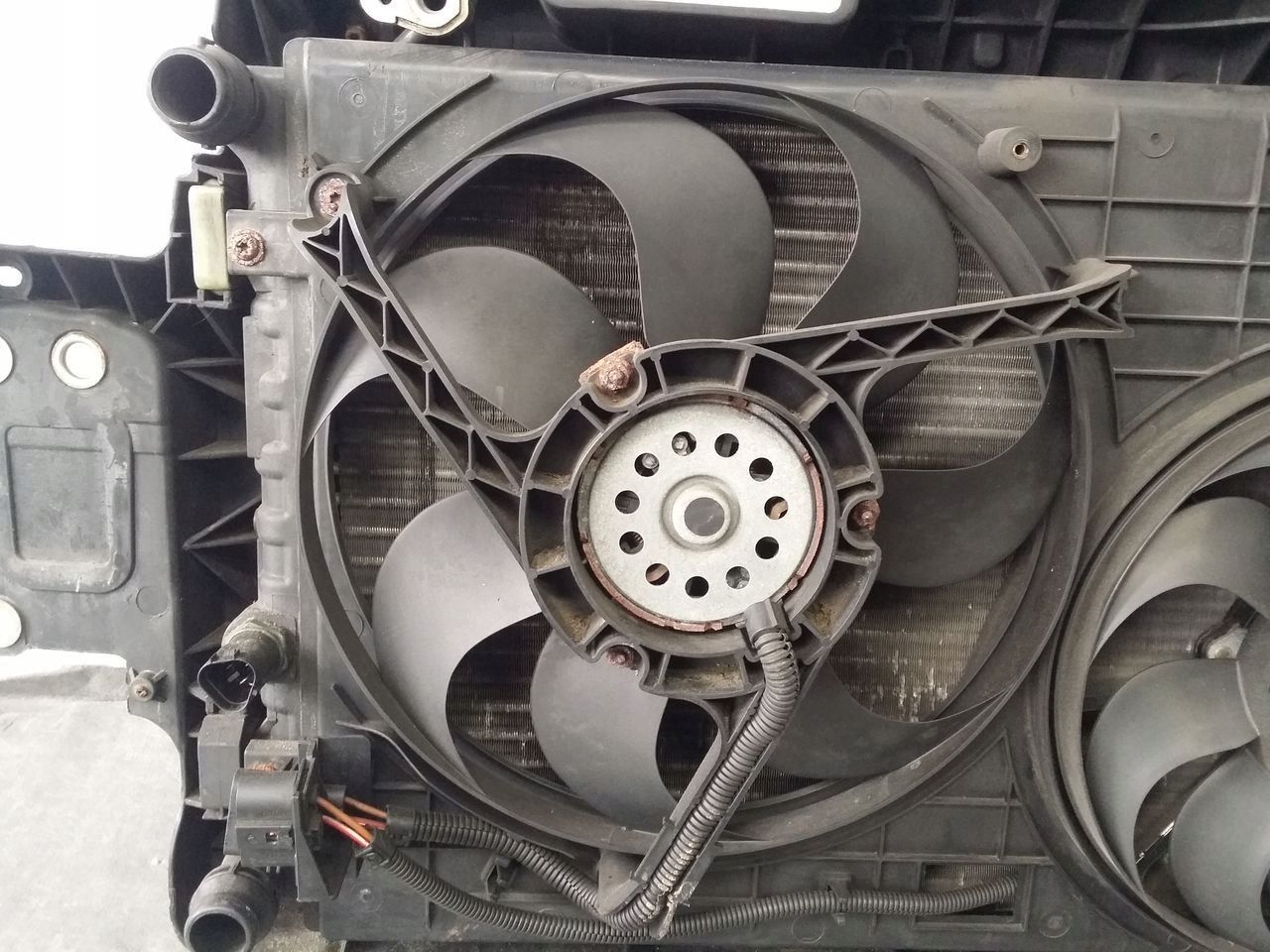 support panel for radiators radiator Skoda Fabia 1,4 16V