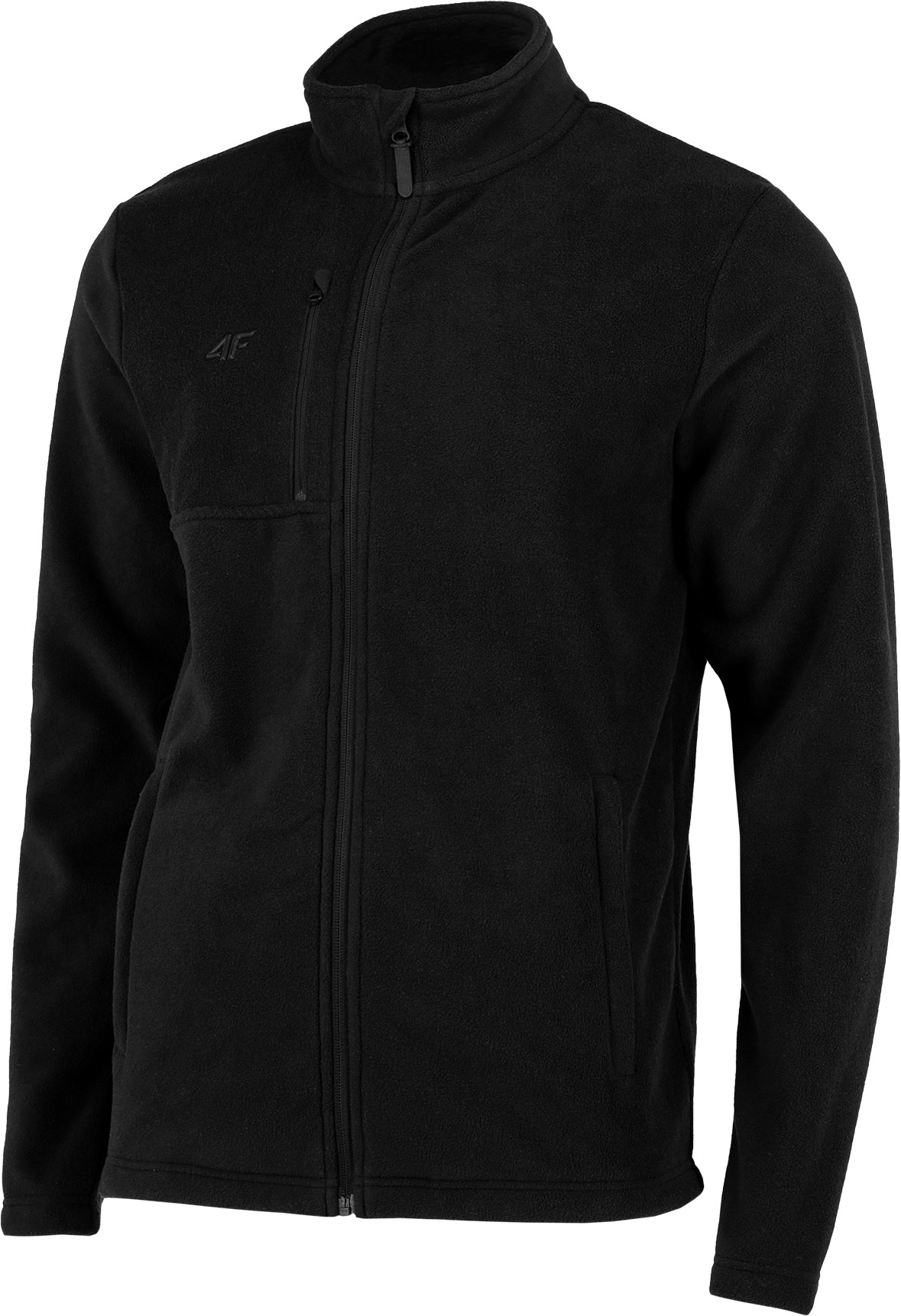 4F CIEPŁY POLAR CZARNY PLM003B r. XXL