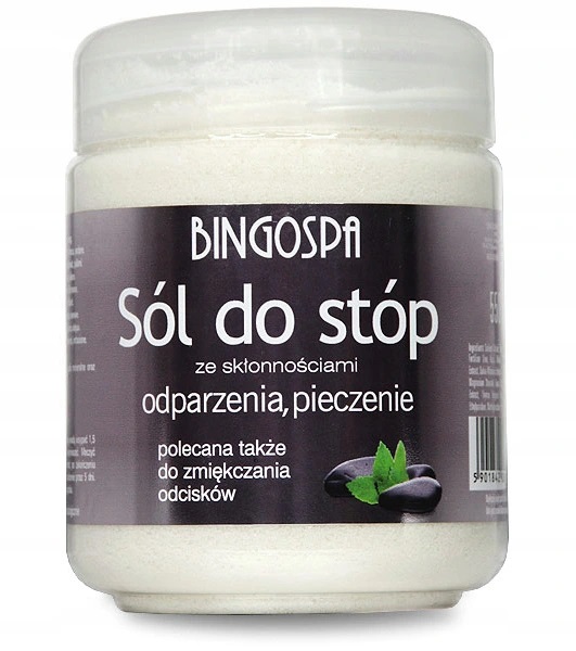 

Sól Do Stóp Odparzenia, Pieczenie Bingospa 550g