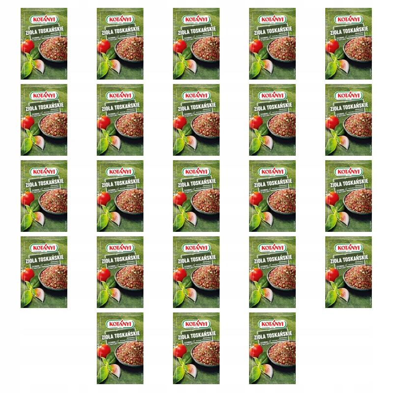Kotanyi Toskánské byliny směs koření 25 g X23