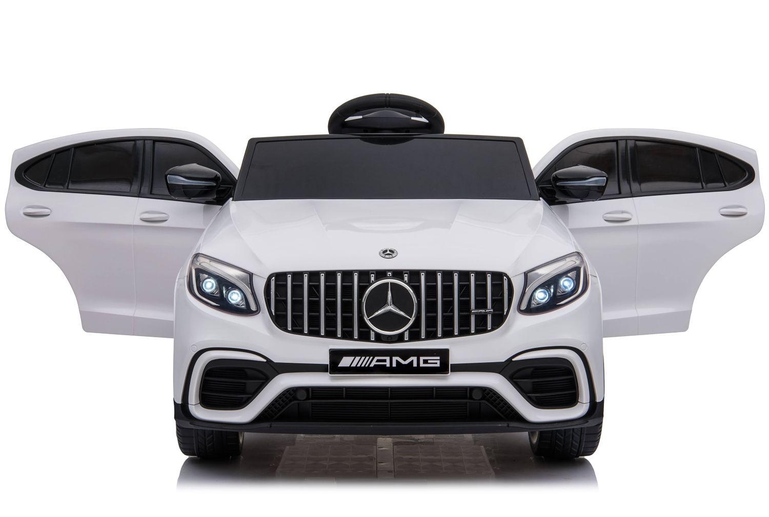 Auto na Akumulator Mercedes Pilot Skóra Glc 63S Koła Eva Usb 4X4 4 X45 Watt