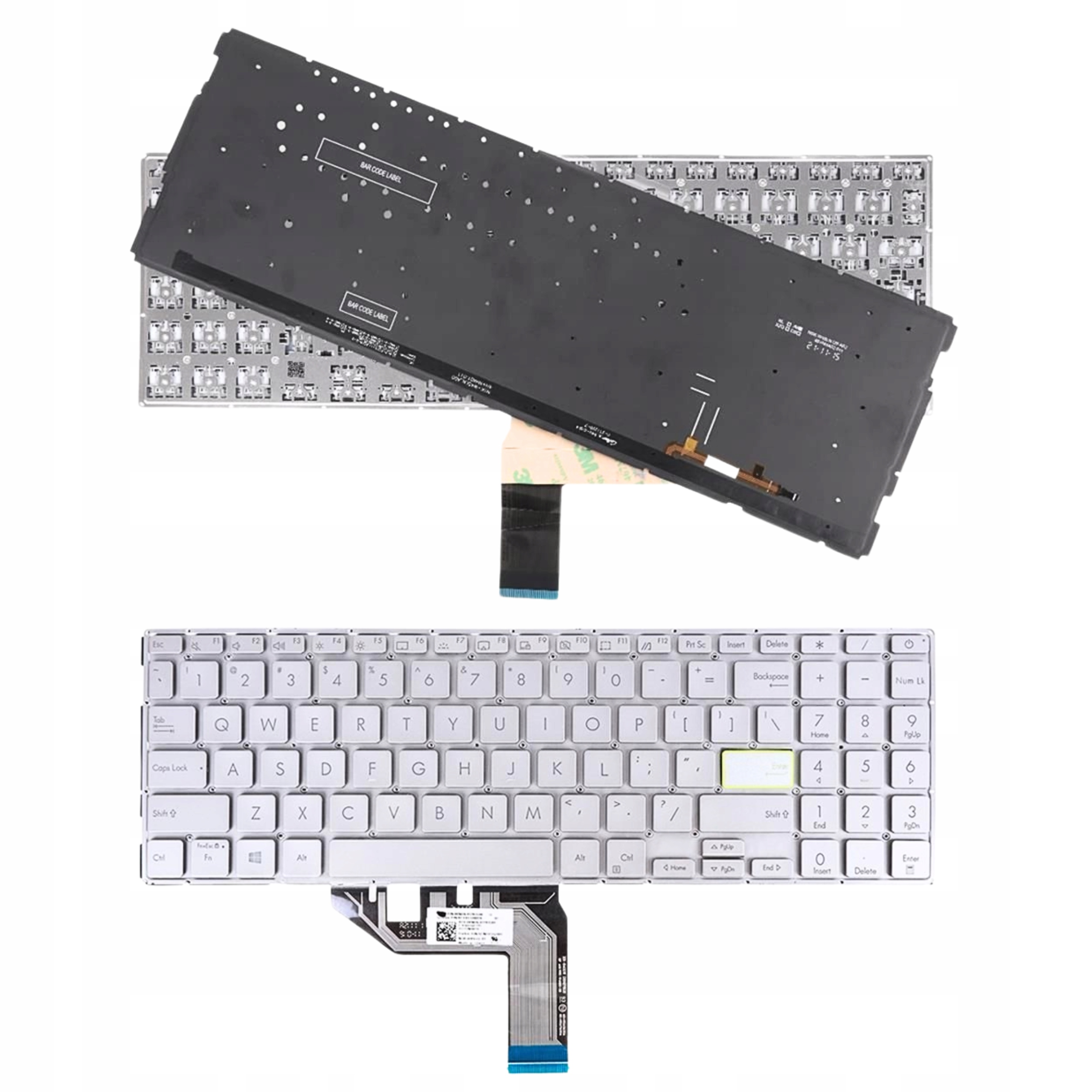 Klávesnice Pro Asus VivoBook 15 E510 F513 K513 L510 X513 M513 S513 S533 Led